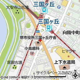 堺市役所財政局　市税事務所納税課徴収第一係周辺の地図
