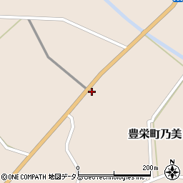 広島県東広島市豊栄町乃美541周辺の地図