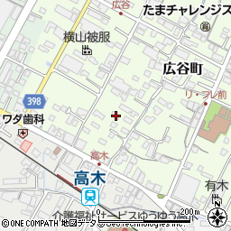 広島県府中市広谷町868周辺の地図