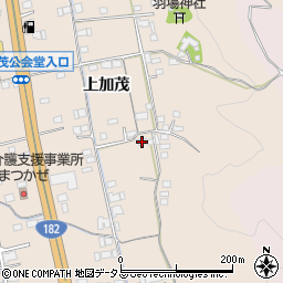 広島県福山市加茂町上加茂520周辺の地図