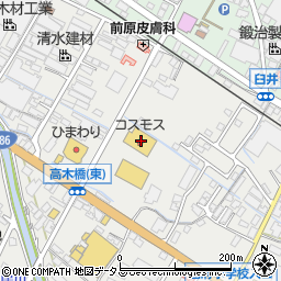 広島県府中市高木町161周辺の地図