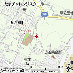 広島県府中市広谷町973周辺の地図