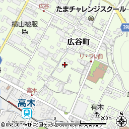 広島県府中市広谷町894周辺の地図
