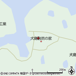 岡山県岡山市東区犬島119周辺の地図
