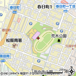 三重県松阪市春日町周辺の地図