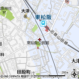 三重県松阪市大津町34-5周辺の地図