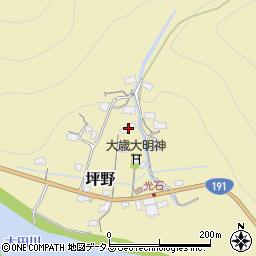 広島県山県郡安芸太田町坪野394周辺の地図