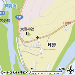 広島県山県郡安芸太田町坪野42周辺の地図