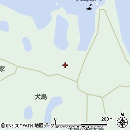 岡山県岡山市東区犬島276周辺の地図