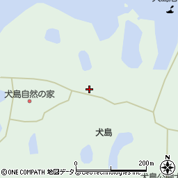 岡山県岡山市東区犬島286周辺の地図