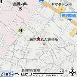広島県府中市高木町1447周辺の地図