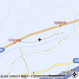 広島県山県郡安芸太田町中筒賀1607周辺の地図