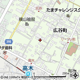 広島県府中市広谷町864周辺の地図