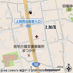 広島県福山市加茂町上加茂297周辺の地図