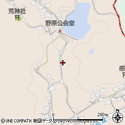 岡山県浅口市金光町上竹632周辺の地図