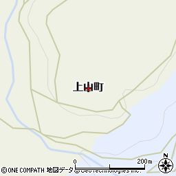 広島県府中市上山町周辺の地図