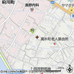 広島県府中市高木町1464周辺の地図