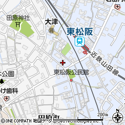 三重県松阪市大津町67-7周辺の地図