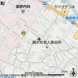 広島県府中市高木町1448周辺の地図