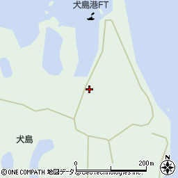 岡山県岡山市東区犬島320周辺の地図
