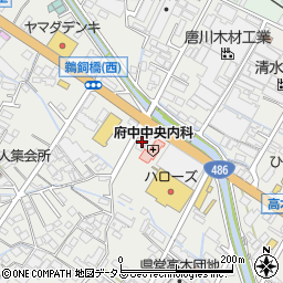 広島県府中市高木町399周辺の地図
