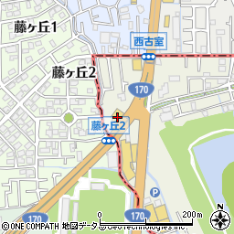 餃子の王将 外環藤井寺店周辺の地図