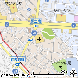 ケーズデンキ堺中央環状店周辺の地図