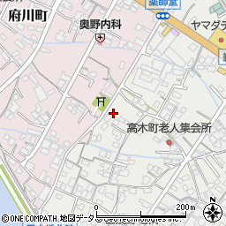 広島県府中市高木町1463-12周辺の地図