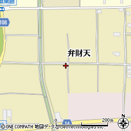 奈良県広陵町（北葛城郡）弁財天周辺の地図