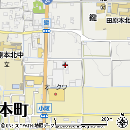 奈良県磯城郡田原本町鍵55周辺の地図