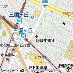 ほっとナビ訪問看護ステーション・堺三国ヶ丘営業所周辺の地図