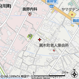 広島県府中市高木町1461周辺の地図