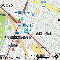 賃貸住宅サービス　三国ケ丘駅前店周辺の地図