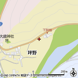 広島県山県郡安芸太田町坪野114周辺の地図