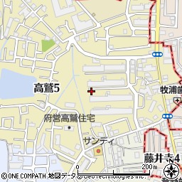 藤井寺グリーンハイツ周辺の地図