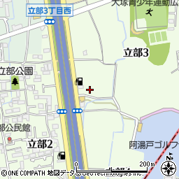 大阪中央環状線周辺の地図
