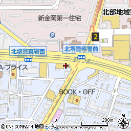 クライスラー・ジープ堺周辺の地図