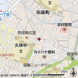 西田自転車店周辺の地図