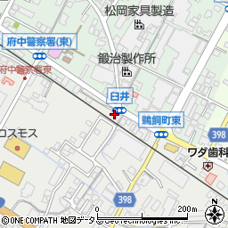 広島県府中市高木町147周辺の地図