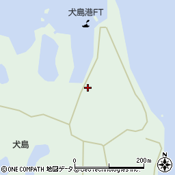 岡山県岡山市東区犬島321-1周辺の地図