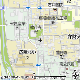 奈良県北葛城郡広陵町南301-1周辺の地図