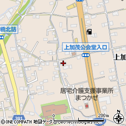 広島県福山市加茂町上加茂208周辺の地図
