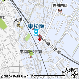 三重県松阪市大津町353-1周辺の地図