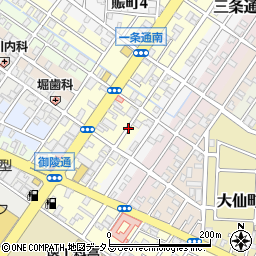 大阪府堺市堺区二条通2周辺の地図