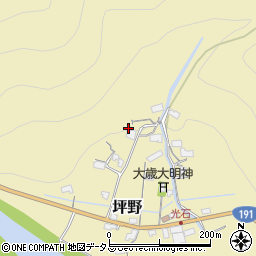 広島県山県郡安芸太田町坪野248周辺の地図