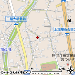 広島県福山市加茂町上加茂87周辺の地図