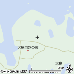 岡山県岡山市東区犬島周辺の地図