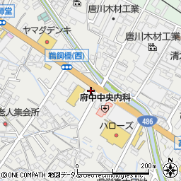つり具・ペットの水田　府中店周辺の地図