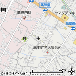 広島県府中市高木町340周辺の地図