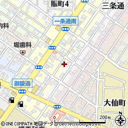 大阪府堺市堺区二条通2-14周辺の地図